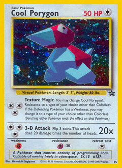 Cool Porygon 15/53 — Wizards Black Star Promos