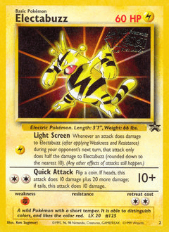 Electabuzz 2/53 — Wizards Black Star Promos