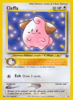 Cleffa 31/53 — Wizards Black Star Promos