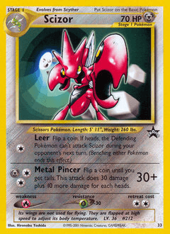 Scizor 33/53 — Wizards Black Star Promos