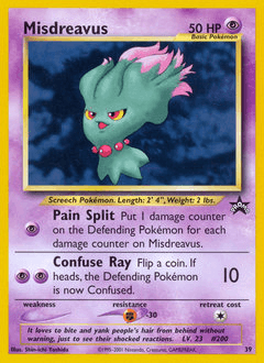 Misdreavus 39/53 — Wizards Black Star Promos