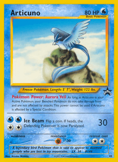 Articuno 48/53 — Wizards Black Star Promos