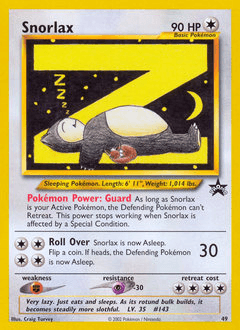 Snorlax 49/53 — Wizards Black Star Promos