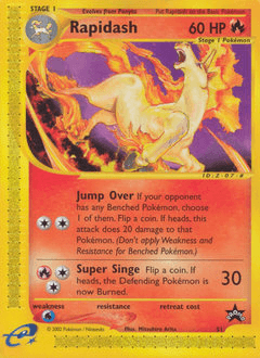 Rapidash 51/53 — Wizards Black Star Promos