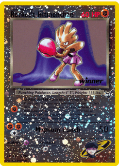Rocket's Hitmonchan 9/9 — Best of Game