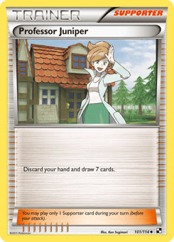 Professor Juniper 101/114 — Black & White