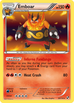 Emboar 20/114 — Black & White