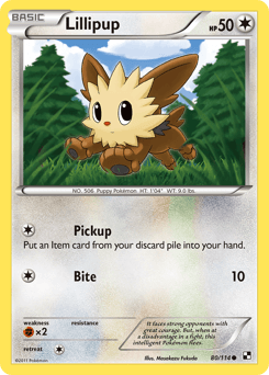 Lillipup 80/114 — Black & White