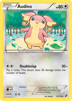 Audino 87/114 — Black & White