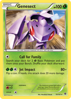 Genesect 10/101 — Plasma Blast