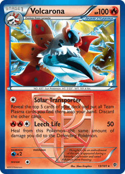Volcarona 13/101 — Plasma Blast
