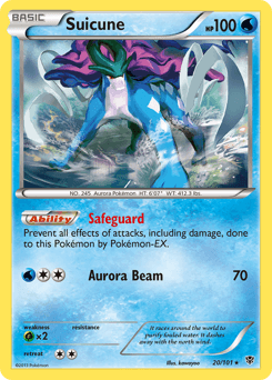 Suicune 20/101 — Plasma Blast