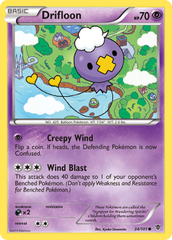 Drifloon 34/101 — Plasma Blast