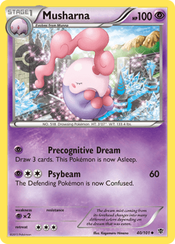 Musharna 40/101 — Plasma Blast