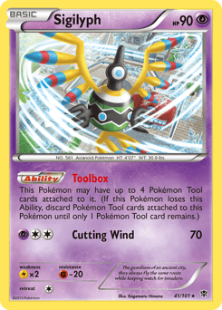 Sigilyph 41/101 — Plasma Blast