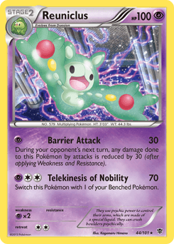 Reuniclus 44/101 — Plasma Blast