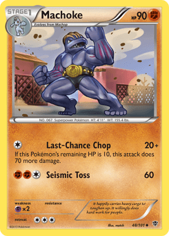 Machoke 48/101 — Plasma Blast