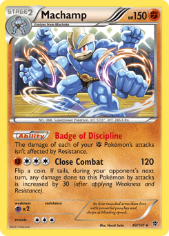 Machamp 49/101 — Plasma Blast