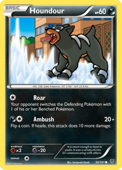 Houndour 55/101 — Plasma Blast