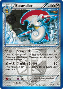 Escavalier 61/101 — Plasma Blast