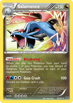 Salamence 64/101 — Plasma Blast