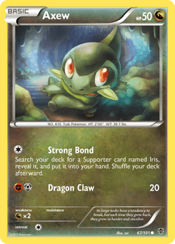 Axew 67/101 — Plasma Blast