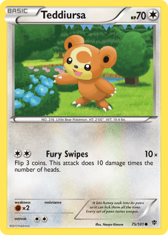 Teddiursa 75/101 — Plasma Blast