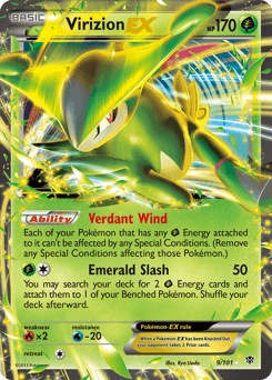 Virizion-EX 9/101 — Plasma Blast