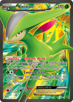 Virizion-EX 96/101 — Plasma Blast