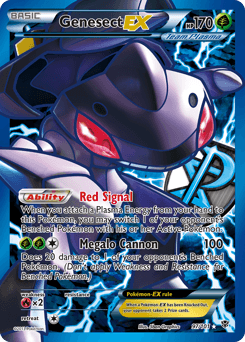 Genesect-EX 97/101 — Plasma Blast