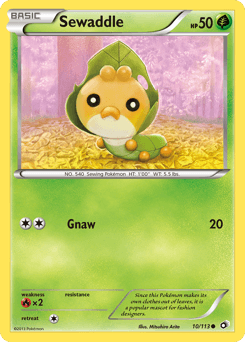 Sewaddle 10/113 — Legendary Treasures
