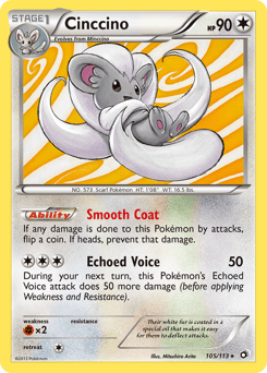 Cinccino 105/113 — Legendary Treasures