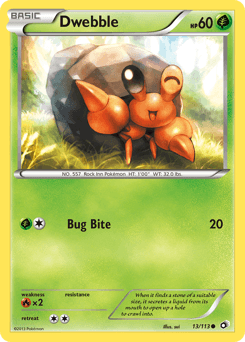 Dwebble 13/113 — Legendary Treasures