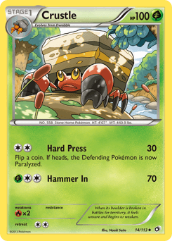Crustle 14/113 — Legendary Treasures