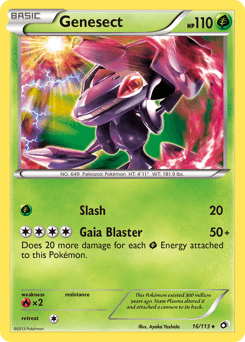 Genesect 16/113 — Legendary Treasures