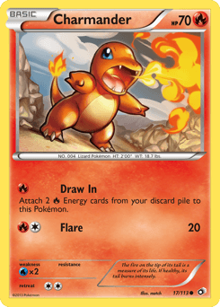 Charmander 17/113 — Legendary Treasures