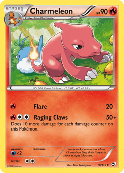 Charmeleon 18/113 — Legendary Treasures