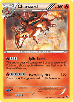 Charizard 19/113 — Legendary Treasures