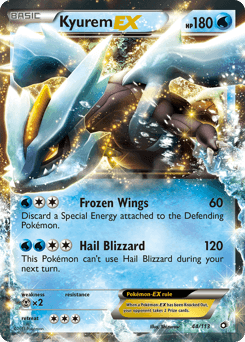 Kyurem-EX 44/113 — Legendary Treasures