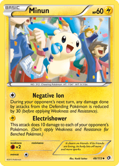 Minun 48/113 — Legendary Treasures