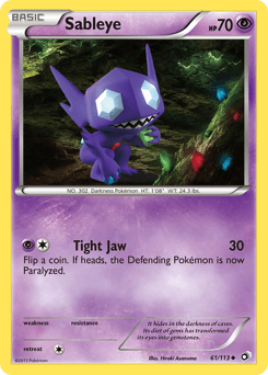 Sableye 61/113 — Legendary Treasures