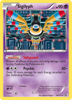 Sigilyph 66/113 — Legendary Treasures