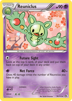 Reuniclus 76/113 — Legendary Treasures