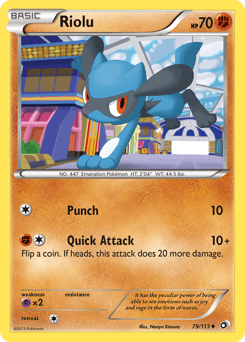 Riolu 79/113 — Legendary Treasures