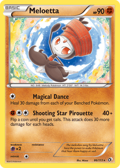 Meloetta 86/113 — Legendary Treasures