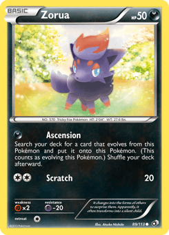 Zorua 89/113 — Legendary Treasures