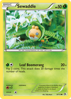 Sewaddle 9/113 — Legendary Treasures