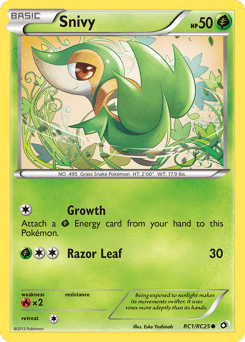 Snivy RC1/113 — Legendary Treasures