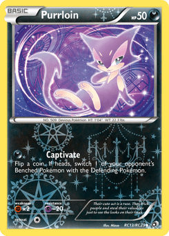 Purrloin RC13/113 — Legendary Treasures
