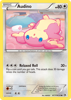Audino RC17/113 — Legendary Treasures